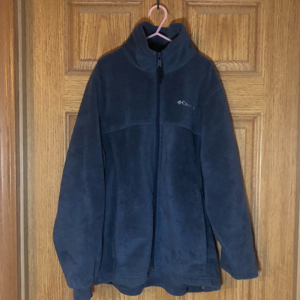 Columbia Mountain Fleece Zip Up Womens Large (14-16)
